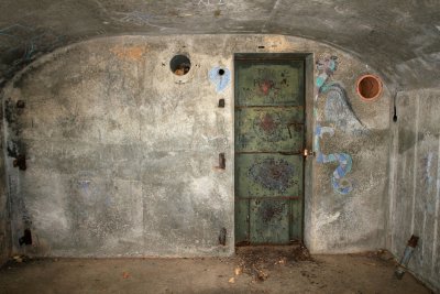Station B6S6 Battery 243 back wall
